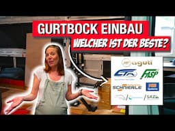 GURTBOCK EINBAU - WAS SAGT DER TÜV? 🤷‍♂️🫣 Welcher ist der Beste? // Aguti G2000 Slide-Out Sitzbank