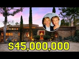 Inside Ellen Degeneres’s $45,000,000 Tuscan-inspired Villa