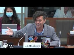 J.J. McCullough, Liberal MP get into heated debate about Bill C-11