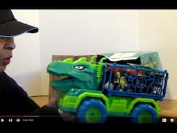 UNBOXING DINOSAUR TRUCK / TODDLERS /Learn COUNTING NUMBERS and More / EDUCATIONAL TOY for KIDS