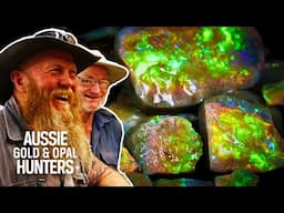 The Bushmen Find Spectrum Opals Worth $100,000! | Outback Opal Hunters