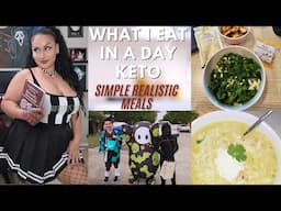 What I Eat In A Day KETO | Halloween Day