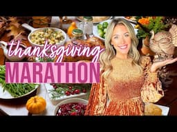 2024 THANKSGIVING RECIPE MARATHON! COOK WITH ME, CLEANING MOTIVATION + HOSTING TIPS! @BriannaK