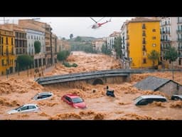 Emergency in Spain and Italy: Intense Rains and Floods Trigger Mass Evacuations in Malaga and Sicily