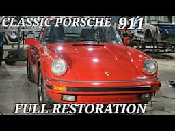 What A Transformation!! - Restoring A Classic Porsche 911 From Start To Finish