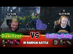 QuickyBaby vs Dakillzor in random battle | World of Tanks