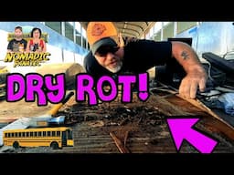 We've Got DRY ROT & RUST in the Bus! How to FIX it!