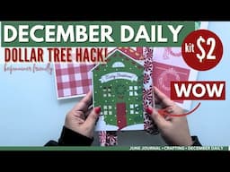 Dollar Tree December Daily?! Let’s make one together! #decemberdaily