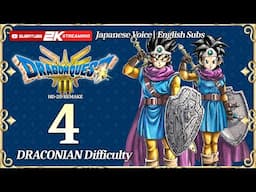 DRAGON QUEST 3 HD-2D REMAKE (Hardest Difficulty) Gameplay Walkthrough Part 4 - Japanese Dub En Sub