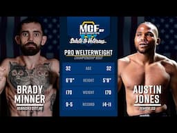 Brady Minner vs Austin Jones | MCF 27