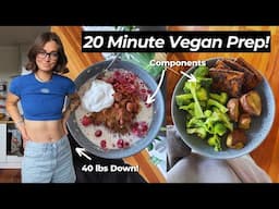 My Vegan Meal Plan To Lose Fat FAST (AVOID THESE MISTAKES)