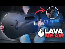 Lava ME AIR - The Super-Thin, Carbon Fiber Guitar with Built-In Effects