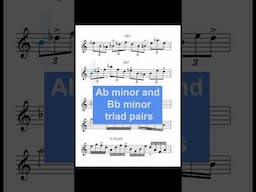 Cantaloupe island triad pair exercises #jazz