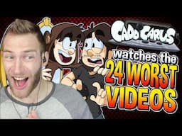 IT'S WORSE THAN YOU THINK! Reacting to The Dreadful World of My First 24 Videos by Caddicarus