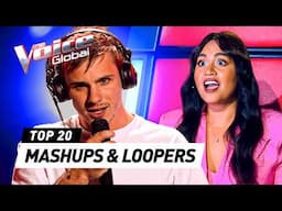 Sensational MASHUPS & LOOPING Artists on The Voice!