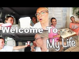 Welcome to my Life!  Trying New Holiday food & drinks at Starbucks | Beach | Aldi Haul