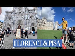 The Leaning Tower Of Pisa and Florence Day Trip | desi couple in london