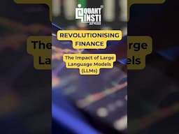 LLMs in Finance | Using large language models in finance #finance #trading #futureoffinance