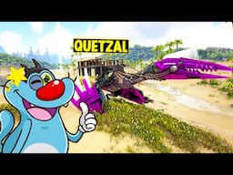 Oggy Found QUETZAL IN 100 Days | ARK: Survival Evolved ! #Ep8 .ft Oggy