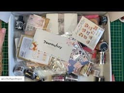 HUGE Journalsay Unboxing / Junk Journal Supplies #scrapbooking #stationery #hauls