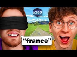 I Played BLINDFOLDED Geoguessr with Jack