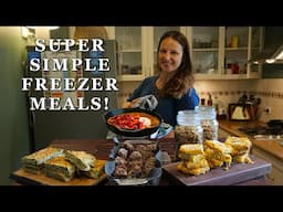 5 Quick & Easy Bteakfast Ideas made from scratch | Meals you can freeze - Free Range Homestead Ep 82