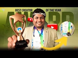 Finally! I Got Asia Pacific Best Creator Award 2024 by Google 🏆