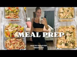 ✨NEW✨ MEAL PREP FOR WEIGHTLOSS | EASY HEALTHY RECIPES | WEEKEND VLOG!