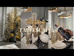 NEW! Decorate With Me | Glam Holiday Tablescape