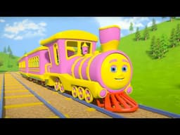 The Wheels on the Train, Taxi & More Vehicle Songs & Rhymes for Kids