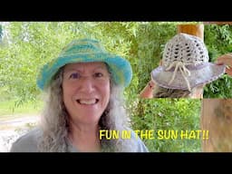 ☀️ Sunny Cove ~ Crochet Sun Hat Tutorial ~ Part 2 of 2!! 👒