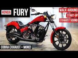 2020 Honda Fury 1300 + Cobra Exhaust Sound / Walkaround | Chopper / Cruiser Motorcycle (VT1300)