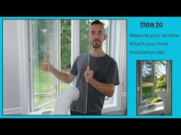 Venting a Portable Air Conditioner through a Casement Crank out Window