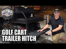 How To Install A Golf Cart Trailer Hitch / Golf Cart Accessories