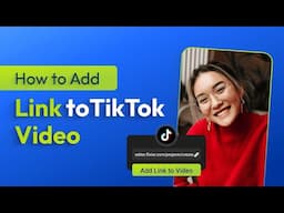 How to add a link to TikTok video (not in bio)