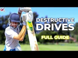 DRIVE Like a Pro - Full Cricket Drive Technique Breakdown + Drills