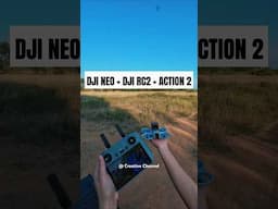 DJI NEO + Dji RC 2 vs Dji action 2 #dji #djineo #djiaction2 #djirc2