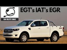 Ford Ranger DPF EGR Delete Cable Testing