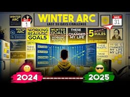 The Winter Arc Challenge Rules - (90 Days Challenge) Hindi