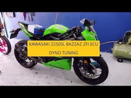 KAWASAKI Z250SL BAZZAZ ZFI ECU DYNO TUNING Stage 1