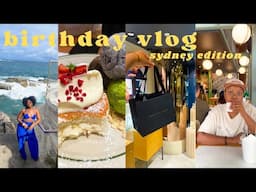 birthday vlog, sydney edition | beach | thrifting | restaurants | shopping | Gugu & Kearabilwe