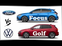 VW Golf 8 2020 vs Ford Focus 2021