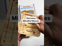 Sensory Mindful Mazes are the BEST #Hand2Mind #SensoryToys #MindfulMazes