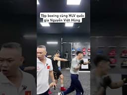 Tập boxing cùng HLV quốc gia Nguyễn Việt Hùng #trung_tâm_đào_tạo_boxing_hà_nội #boxing_mỹ_đình