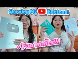 Showing my Youtube Play Buttons! +Fan mails!!! (˶˃ ᵕ ˂˶) .ᐟ.ᐟ