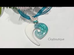 Polymer Clay ‘Ocean Spray’