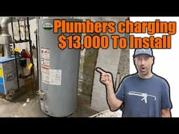 Plumber Caught Charging $13,000 To Replace Water Heater