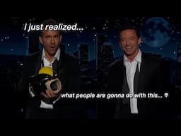 Ryan Reynolds and Hugh Jackman being the funniest duo for 5 minutes straight