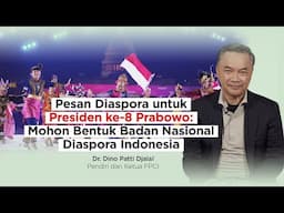 Pesan Diaspora Indonesia untuk Presiden Prabowo