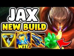 THIS NEW HYBRID JAX BUILD IS ACTUALLY GOOD? (HEALING, SHIELDING, AND MORE)